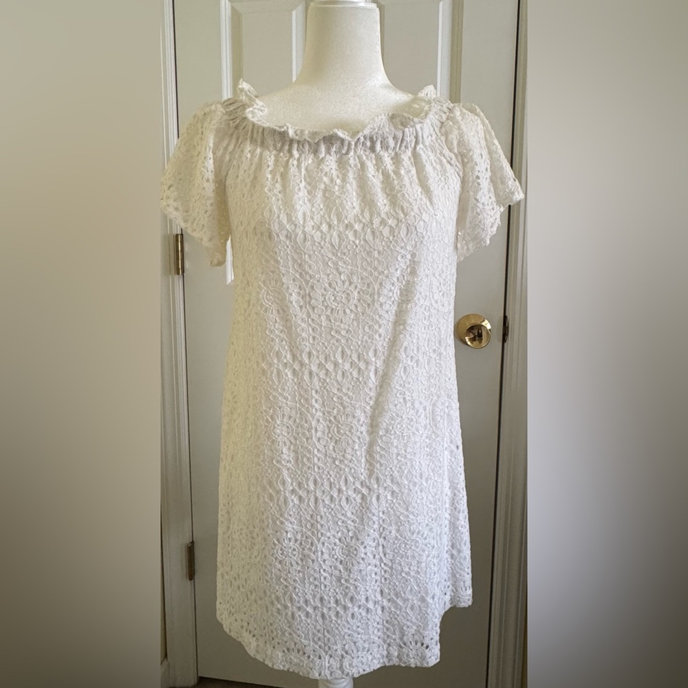 a.n.a Elegant white Lace Dress